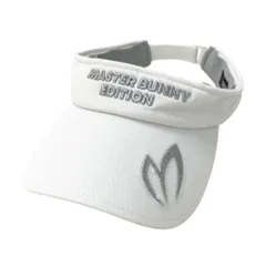 MASTER BUNNY EDITION マスターバニーエディション  サンバイザー  ホワイト系 FR [240101637337] ゴルフウェア ストスト