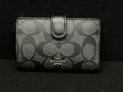 【COACH / コーチ】二つ折り財布 シグネチャ 財布