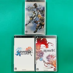 【３点セット】PSP キングダムハーツ Birth by sleep DISSIDIA FINAL FANTASY ファイナルファンタジー零式 SQUARE ENIX スクウェアエニックス プレイステーションポータブル
