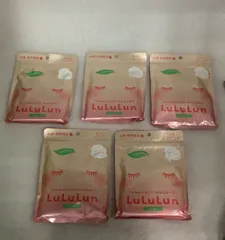 フェイスマスク パック ルルルン 山梨・長野ルルルン（桃の香り） 7枚×5袋--527135 4582305065923