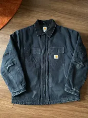 ヴィンテージ カーハート C003 DNY ダック トラディショナル ワークジャケット ラージ レギュラー