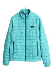 patagonia - 16年製 パタゴニア ナノ パフ ジャケット レディース S / PATAGONIA 中綿 ナイロン キルティング アウトドア ブルゾン フルジップ ブラック お得なクーポン配布中!】 パタゴニア ナノ パフ ジャケット レディース
