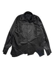 即完売 LAST NEST レザーハーフジップ XL - メルカリ
