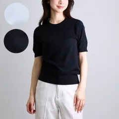 ジョンスメドレー JOHN SMEDLEY レディース 半袖ニット NELL SWEATER RN SS シーアイランドコットン MODERN FIT 30G 30ゲージ STARCH