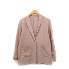 カスタネ Kastane テーラードジャケット ブレザー コットン シンプル F ベージュ /KT10