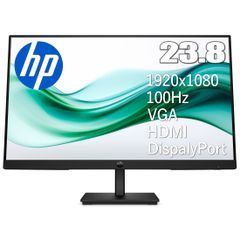 HP Series 3 Pro 324pf 23.8インチ フルHD IPS モニター リフレッシュレート100Hz HDMI DisplayPort VGA VESA 100mm 非光沢 ブルーライト軽減 3辺極細ベゼル採用 HDMIケーブル1.8 ...