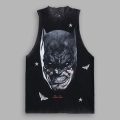 Darc Sport BORN IN DARCNESS UNLEASHED TOMMY MUSCLE TEE BLACK