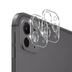 【2枚セット】For iPad Pro 11 / 13インチ M5 2025/M4 2024 ガラスフィルム 2024/25年発売 iPad Pro レンズ保護フィルム 【larfbulroc】日本製素材旭硝子製・高硬度9H ・高透過率・超薄型・耐衝 ...