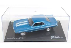 【中古】ミニカー [単品] 1/43 YENKO CAMARO(1969)(ライトブルー) 「ワイルド・スピード カーコレクション 9号」 付録