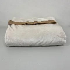 R128-54567 未使用品 バークシャー 高密度 ブランケット アイボリー エコ素材 150×200 大判