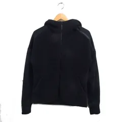 アディダス adidas 国内正規品 ボア パーカー ジャケット アウター 切替 OT ブラック 黒 /FT36