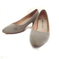 オリエンタルトラフィック ORIENTAL TRAFFIC WA パンプス スエードタッチ ポインテッドトゥ スタックヒール 38 ベージュ /NT25