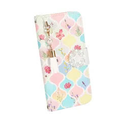 適用iPhone se3/se2ケース 第2世代 第3世代 iPhone8 ケース iPhone7手帳型ケース スマホケース チャーム な タッセル ストラップ付き カードホルダー かわいい TPU スタンド 機能 カード収納 スマホケース 人気 モロッコ 1