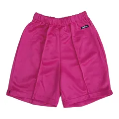 【値下げ品・新品・在庫限り】ハーフパンツ　クォーターパンツ　ホットピンク　S～4L　両脇ポケット KS