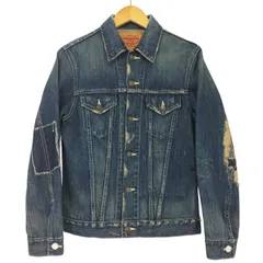 リーバイス Levis 70505 3rd ダメージ加工 デニムトラッカージャケット メンズ import：M 