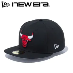 新品 NEWERA ニューエラ 正規品 シカゴ ブルズ キャップ CAP 帽子 59FIFTY NBA バスケット バスケ BULLS 牛 刺繍 ユニセックス メンズ レディース 黒 ブラック 14525228