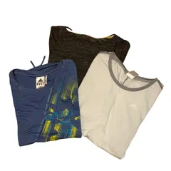 C426 3枚セット adidas アディダス レディース スポーツウェア  Tシャツ・カットソー