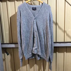 1931 Jantzen カーディガン グレー 2XL ジャンセン ニット セーター 無地 USA製 90s 古着卸 アメリカ仕入