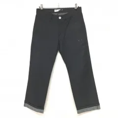 【超美品】オークリー パンツ 黒×グレー 裾裏・ロゴ・ポケット総柄 ストレッチ メンズ 32 ゴルフウェア Oakley