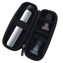 電子タバコ用ケース DR.VAPE Model2/DR.VAPE Model3に適合する（電子タバコ リキッド カートリッジ まとめて収納可能 ブラック)