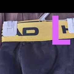 新品 メンズ 防寒 ヘッド保温 裏起毛 ロングタイツ スパッツ インナー 黒 L