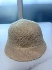 ボア バケットハット アイボリー