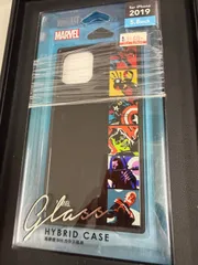 ☆MARVEL iPhone 2019 5.8inch 高硬度ガラス ハイブリッドケース☆のサムネイル