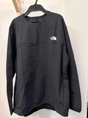 ◆THENORTHFACE ノースフェイス エイペックスフレックスクルー Lサイズ 黒 ブラック NP72182 中古◆20466★