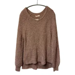  earth music&ecology アースミュージックアンドエコロジー Vネック モヘア風ニット F 2100000117666【MN20】