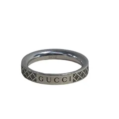 GUCCI グッチ リング デイアマンテ リング SV925 18号 5.1g アクセサリー ジュエリー 【中古】 12602K200