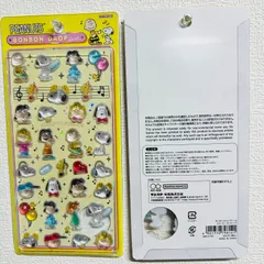 PEANUTS スヌーピー  立体シール ボンボンドロップ シール正規品１枚