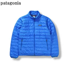 パタゴニア patagonia Down Sweater ダウン セーター ダウンジャケット 軽量 防寒 11年製 キルティング フルジップ アウトドア タウンユース S ブルー メンズ