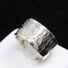ITPMDE4QPN6G Jean Paul GAULTIER ジャンポールゴルチエ シルバー リング 925 7.8g 指輪 アクセサリー