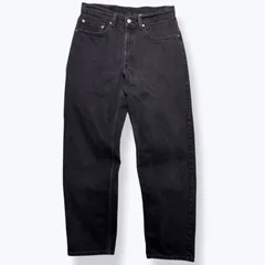 90s Levi's 550 Black Denim Pants 【W32】 90年代 リーバイス サルファ ブラック デニム ジーンズ パンツ バギー 古着 ヴィンテージ