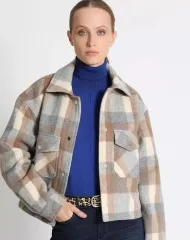 8seconds チェック ショート コート (新品)