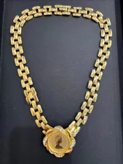 エリザベス女王二世 コインペンダントネックレス ヴィンテージ