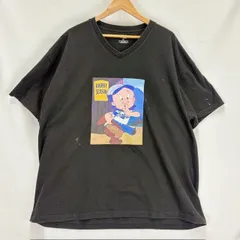 SHAKA wear Vネック プリントTシャツ サイズ3XL ペンキ汚れ サイズ3XL 08022112 872