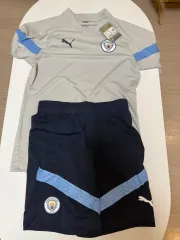 PUMA マンチェスターシティ トレーナー 半袖 ショーツ セット