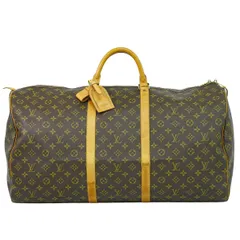 本物 ルイヴィトン LOUIS VUITTON LV キーポル 60 モノグラム ボストンバッグ ハンドバッグ ブラウン M41422 Keepall ビトン バッグ 中古・