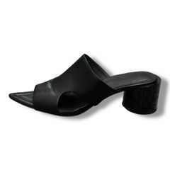 Acne Studios レザー ミュール サンダル ブラック 37 - メルカリ
