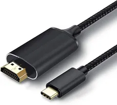 USB Type C HDMI 変換アダプター 4K接続ケーブルタイプC to hdmi 対応 iPad Pro/Surface Go/MacBook &MacBook Pro&Air/Dell XPS/HP Zbook/東芝dynabook/Gal ...