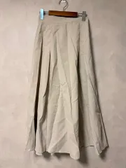 ウエスト後ろゴム ロング丈スカート