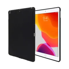 iPad 10.2インチ ケース 互換対応 第9/8/7世代 2019 2020 2021 ソフトケース カバー マットブラック 【Timber】