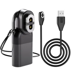 【2 本セット】Shokz 骨伝導イヤホン用 USB充電ケーブル（1m）+USB Type-C 変換アダプター対応 Shokz OpenRun/OpenRun Pro/OpenRun Mini/Aeropex/OpenComm（旧 AfterShok ...