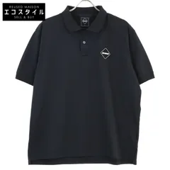 F.C.Real Bristol エフシーリアルブリストル 24年製 ﾌﾞﾗｯｸ ｴﾝﾌﾞﾚﾑ ﾎﾟﾛｼｬﾂ L