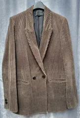 ZARA ザラ ウィメンズ コーデュロイ ブラウン ジャケット