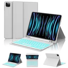 [ 2025年新開発 ] iPad Air 11インチ キーボード M3 2025/M2 2024 iPad Air5 Air4 キーボ ード ケース 7色バックライト 人気 超軽量 脱着式 iPad Pro 第4/3/2/1兼用 ペンシルホルダー付 ...