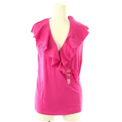 ラルフローレンスポーツ RALPH LAUREN SPORT ノースリーブカットソー フリル XS ピンク /DO ■ECB001