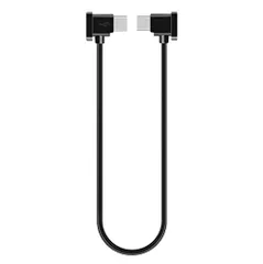 YAAAM RC-N1 送信機用 30cm USBケーブル for DJI Mavic3／Mini2／Air2S／Mavic Air2 (単品, 【黒シンプル】Type-C)