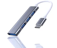 USBハブ Type-C to USB3.0 1ポートusb hub 車 usb 増設 usb 増設 usb 拡張 usb ポート USB2.0 3ポート usb 分岐 最大伝送速度5Gbps USB2.0/1.1との互換性あり コンピュータUSB- ...